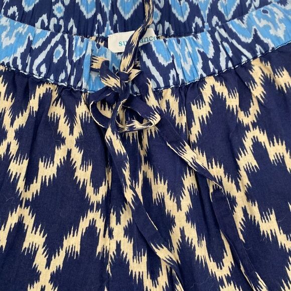 Sundance Cotton Pacifica Drawstring Bermuda Shorts Lightweight Small New - Picture 3 of 11